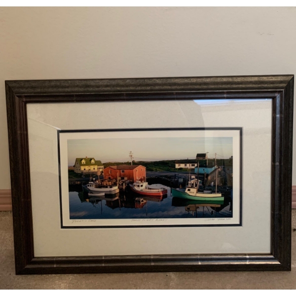Ivan Fraser Peggy's Cove Three To Get Ready 16x13 Art Print