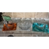 Image 1 : Glassware Set with Plastic Elephant Figurine