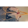 Image 1 : Snowshoes 41 L w/ Moccasins 11" Long Outer Sole (Boots Can be Alternated to Different Pair)