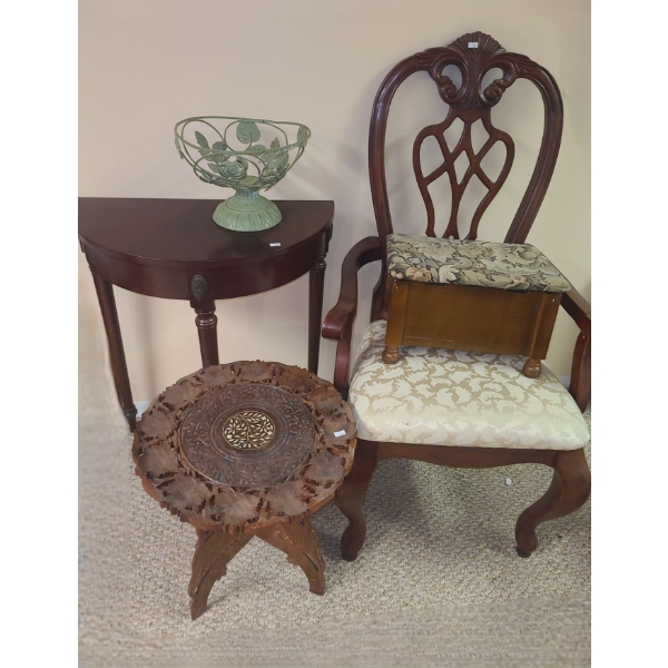 Bombay Co. Sheraton Demi- Lune 24 W, 12 D, 29 T, Dining Chair 26 W, 20 D, 45 T and More!