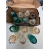 Image 1 : collection of electrical insulators 13 in total .