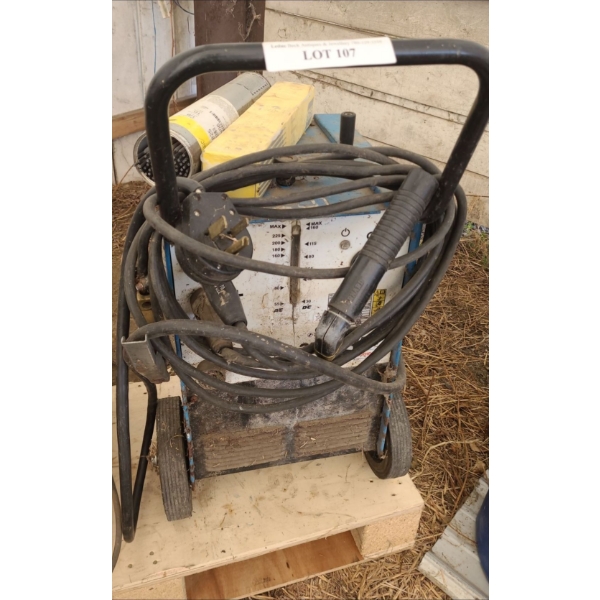 Air Liquide Arc Welder Model A230 & Welding Rods