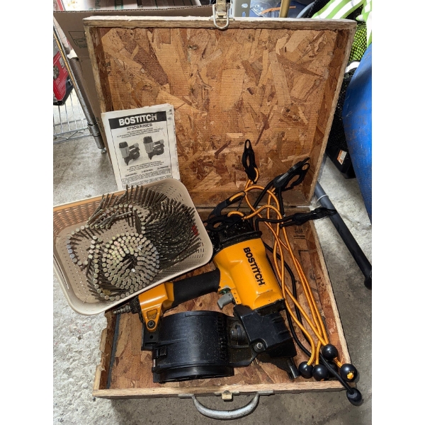 BOSTITCH N8OCB-1 Coil Framing Nailer w/ Toe Nailing Teeth