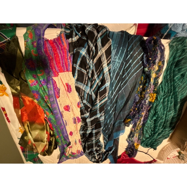 Collection Of Silk Scarves 
