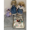 Image 1 : Vintage Porcelain Doll Collection w/ Accessories 15T