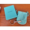 Image 4 : Stamped Sterling Tiffany & Co Key Chain w/ Genuine Leather Men's Wallet