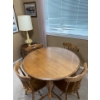 Maple Country Dining Table & 4 Chairs 42D