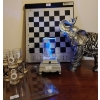 Image 2 : Elephant Golf Chess Board Home Decor Assortment w/Shot Glass Game