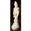 Image 1 : Natural Carved Ivory/Bone Antique Japanese Master Teacher Figure 9"tall