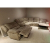 Image 2 : The Brick - Luke 6 Piece Sectional - 2 Power Reclining Seats, Console, USB/USBC Ports- 18FT LENGTH