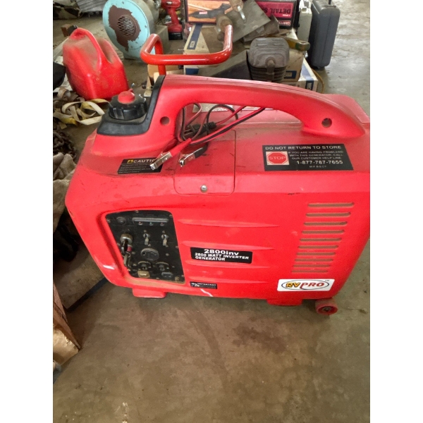  RV pro 2000 W inverter generator in good working condition