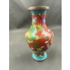 Antique Cloisonne Enamel Vase 8T