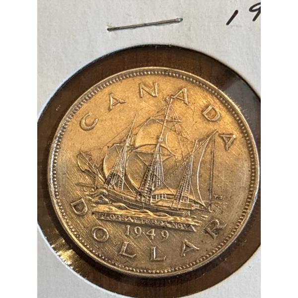 1949 Canadian Silver Dollar 