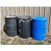 Image 1 : 3 in total Water Barrels 