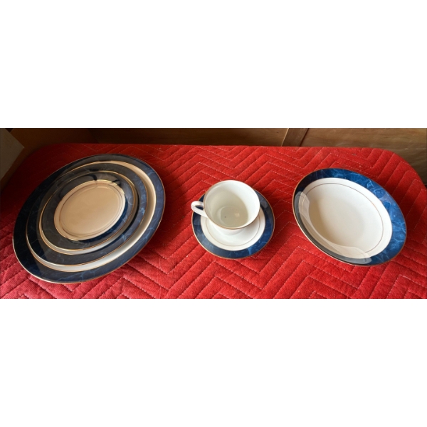 Legendary Maestro Blue China By Noritake in Box