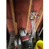 Image 3 : Several pieces for electric fence all poles, attachments, and all connections for electric fence