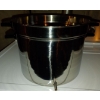 Image 3 : HealthCraft Six Piece Stainless Steel Steamer/Juicer