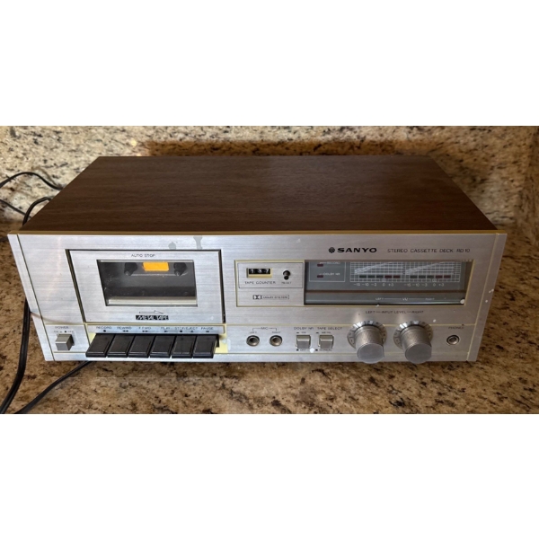 SANYO Stereo Cassette Deck RD 10
