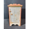 Image 1 : Miniature Wooden Curio or Jewelry Cabinet. Great Repurpose Project!