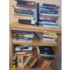 Image 1 : MDF Bookcase 24 W, 8 D, 30 T w/ Books Including: John Grisham, Stephen King, Mark Twain and More!