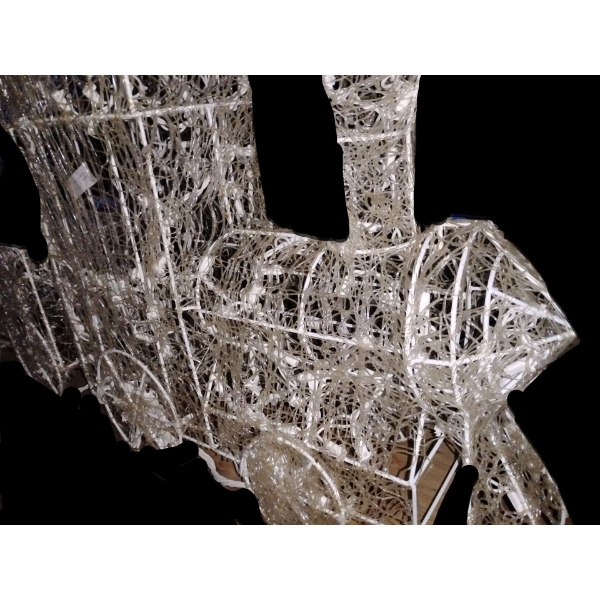 LED Holiday Yard Decor - Choo Choo Train 56L