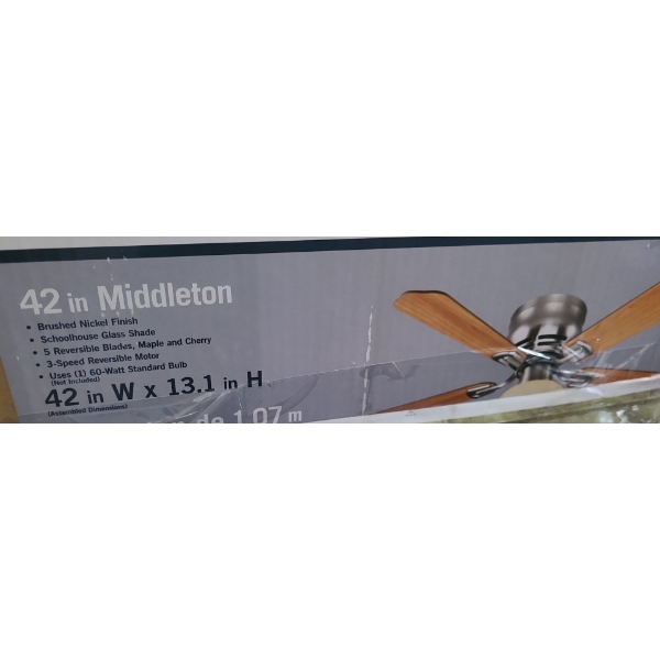 Ceiling Fan 42" Middleton (New in Box)
