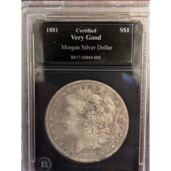 1884 MORGAN DOLLAR Silver Dollar 