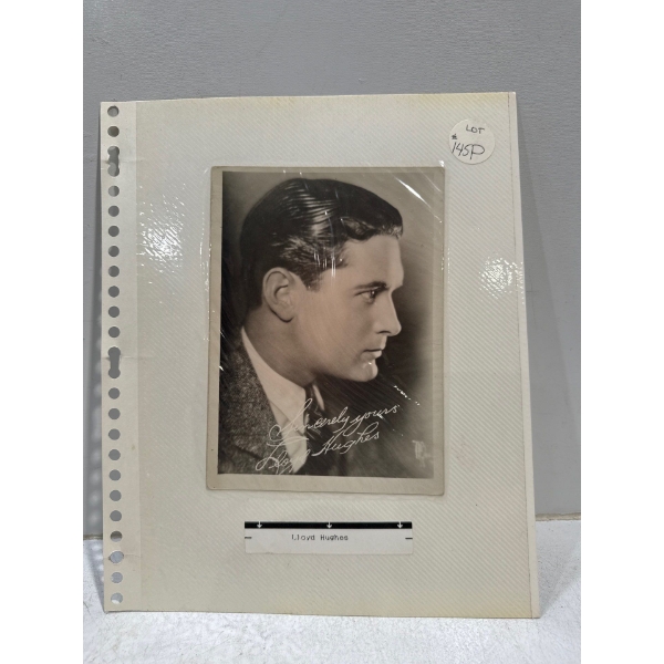 Lloyd Hughes Autograph