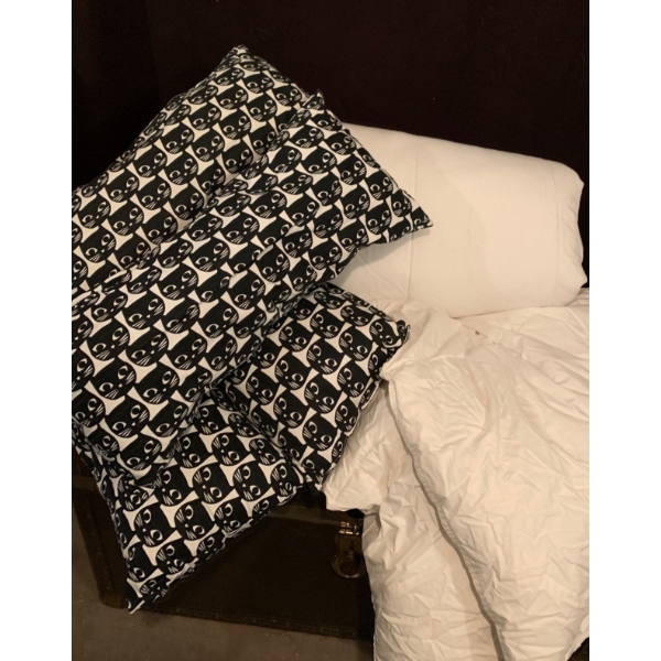 Ikea Synthetic Duvet ~Queen (2), Plus Cat Cushions 