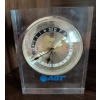 Image 1 : Bulova Table Clock and Agt Desk Clock Set with Acrylic Casings