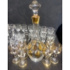 Image 2 : Gold Leaf Decanter w/ Stemware Collection Pewter Salt & Pepper Shaker & More