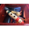 Image 1 : Box of Musical Noise Makers- Tambourine, Maracas, Cowbells 7 T and 9 T and More!