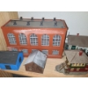 Image 2 : Assorted Model Railroad Buildings Incl: Train Station and Blue Flame Factory 