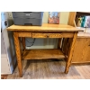 Image 1 : Small Oak Antique Desk or small kitchen table 34w 23 D 28H 