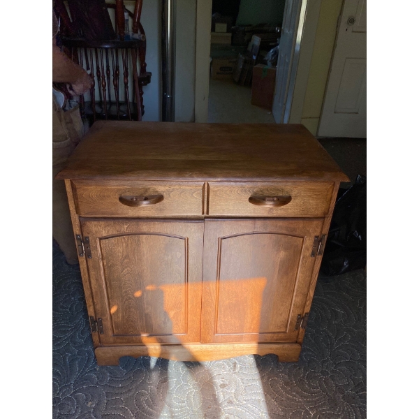 Vintage Cabinet Width 30" Depth 17" Hight 30"