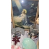 Image 3 : Basket 13.5 X 16, Jesus Print 10 X 13, Bathroom Decor and More!