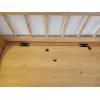 Image 3 : Wooden Storage Bench With Spindle Backrest and Hinged Lid