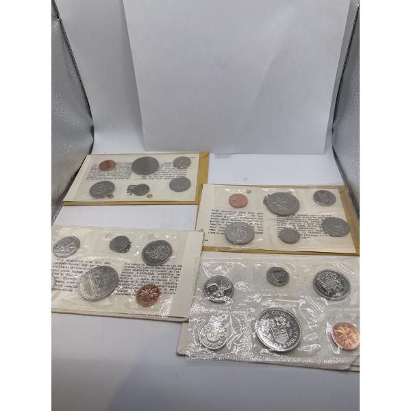 1969-1972 Canadian Specimen Sets