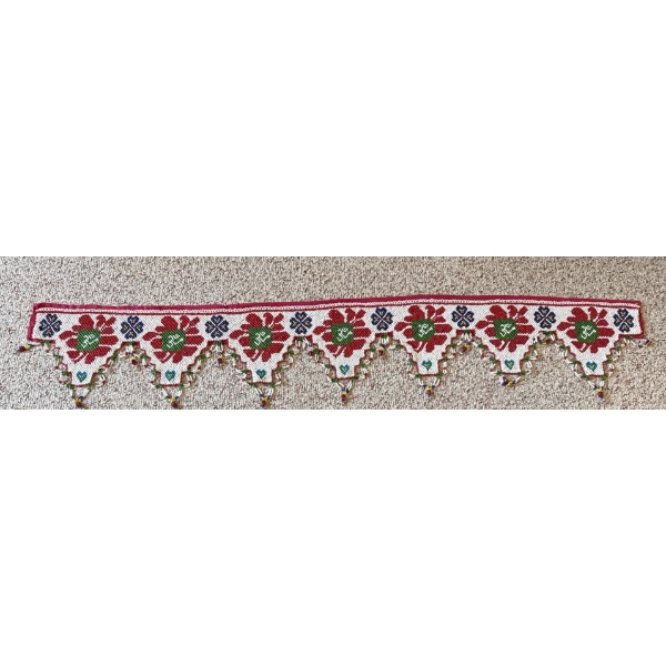 Indigenous Traditional Toran - Crisp Clean Bead Work 22L