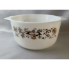 Image 3 : Pyrex Mixing Bowl in "Butterfly Gold" Pattern and England Round Casserole Dish "Woodland Charm"
