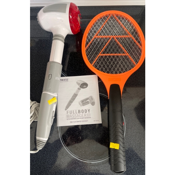 Homemedics Full Body Massager w/ Heat And Electric Shocking Fly Trap