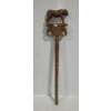 Image 1 : Carved Wooden Cane w/ Leopard 32.5 T