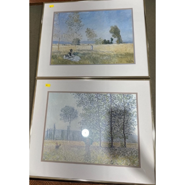 Set of 2 Art Prints - 21W, 17T Each 