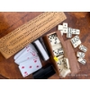 Image 1 : Antique Dominos Set w/ Crib Board