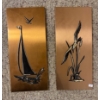 Image 7 : Flowers 3D Relief 11.5 x 20, Metal Art 7 x 16, Trays 20 x 12 (Can Also be Hung)