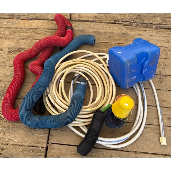 Assorted Hoses Water Canteen & More 