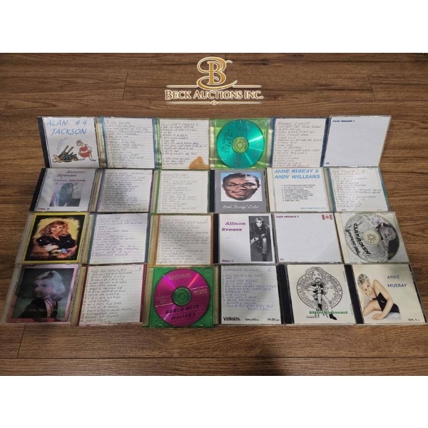 Music CDs with Custom Handwritten Tracklists