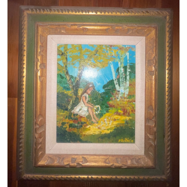 Unknown Artist Painting W/Frame