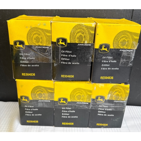 NEW John Deere Engine Oil Filters RE504836