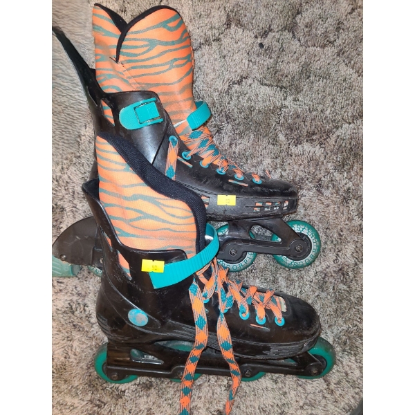 Scorpion Thriller Rollerblades Boot Heel to Toe 11 Long, No Size Indication on Boot or Lining